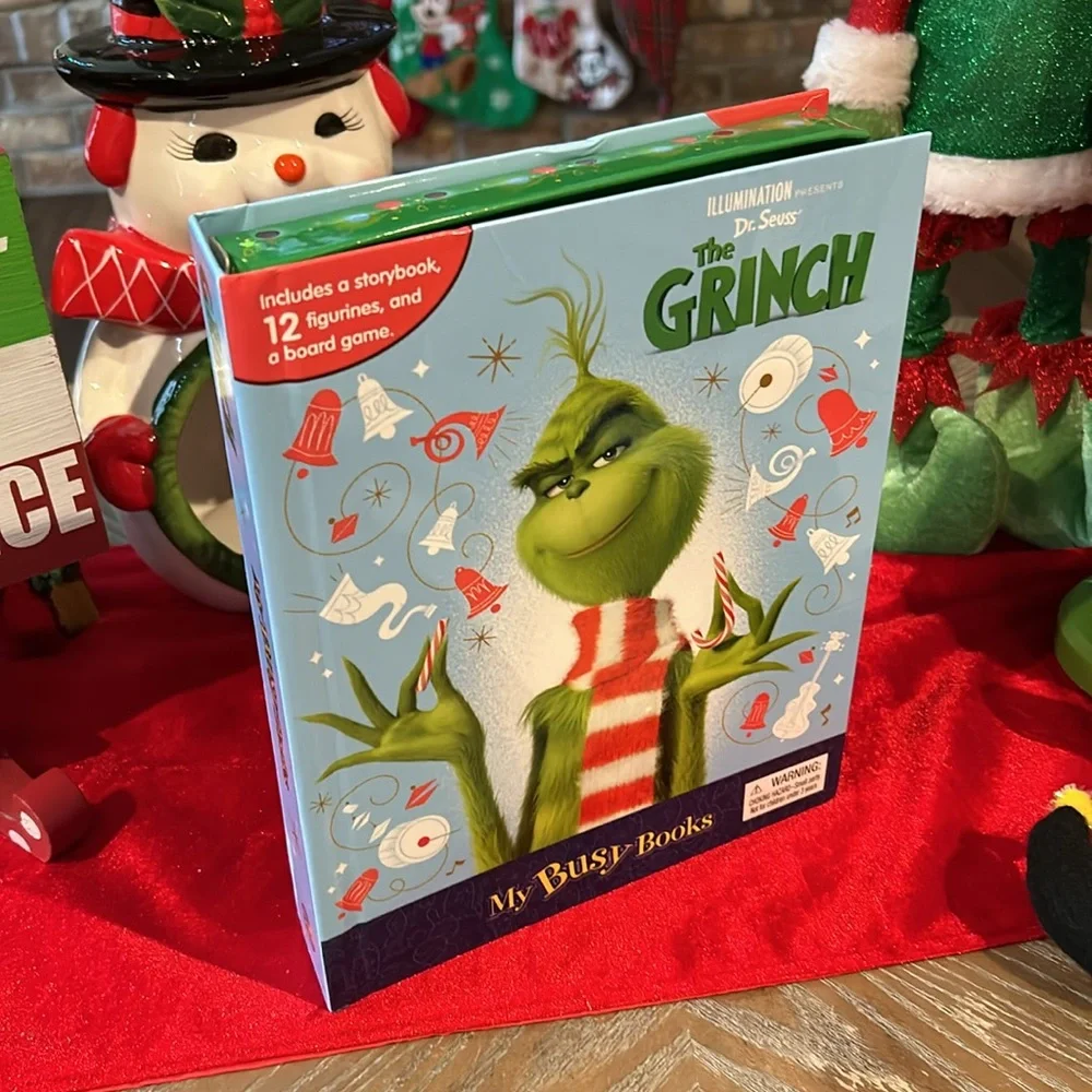 My Busy Books The Grinch Christmas Holiday Book Toys Game